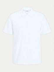 Jack&Jones Polo Benja 12269338 Biały Regular Fit. Białe koszulki polo Jack&Jones, m, bez wzorów, z bawełny, bez kołnierzyka, bez ramiączek. Za 79.99 zł.