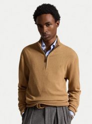 Polo Ralph Lauren Sweter 710876756505 Beżowy ciemny Regular Fit. Brązowe swetry rozpinane Polo Ralph Lauren, m, bez wzorów, z wełny, bez kołnierzyka, bez ramiączek. Za 1,018.99 zł.