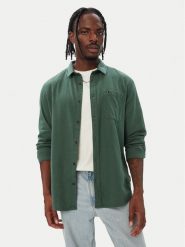 Quiksilver Koszula EQYWT04651 Zielony ciemny Regular Fit. Zielone koszule Quiksilver, m, bez wzorów, z bawełny, bez kołnierzyka, bez ramiączek. Za 199.99 zł.