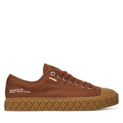 Trampki Palladium. Brązowe trampki Palladium, m, bez wzorów, bez zapięcia. Za 379.99 zł.