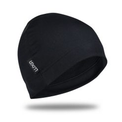 Czapka Rowerowa unisex dla dorosłych jesień wiosna Luxa Essential. Czarne czapki zimowe LUXA, bez wzorów, z elastanu. Za 99.00 zł.