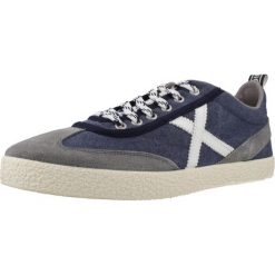 Buty MUNICH VOLATA 85 Niebieski. Niebieskie buty turystyczne munich, bez wzorów, z materiału, bez zapięcia, na fitness i siłownię. Za 322.70 zł.