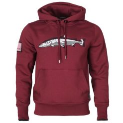 Taimen Menza Embroidery Sweatshirt – Burgundy. Brązowe bluzy TAIMEN, bez wzorów, bez kaptura. Za 359.00 zł.