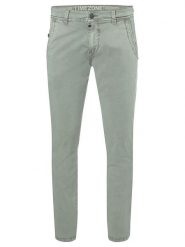 Timezone Spodnie chino "Lui" - Regular fit - w kolorze miętowym rozmiar: W34/L32. Zielone eleganckie spodnie Timezone, na co dzień, l. Za 152.95 zł.