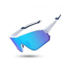 Okulary sportowe unisex Rockbros 10134W z polaryzacją. Białe okulary przeciwsłoneczne ROCKBROS. Za 78.00 zł.