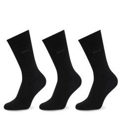 Skarpety długie BOSS. Czarne skarpety Boss, bez wzorów. Za 89.99 zł.