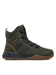 Columbia Trekkingi Fairbanks Omni-Heat 2100831 Zielony. Zielone botki sznurowane Columbia, bez wzorów, z materiału, bez obcasa, bez zapięcia. Za 599.99 zł.