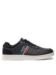 Jack&Jones Sneakersy Dang 12221815 Czarny. Czarne buty sportowe casual Jack&Jones, bez wzorów, ze skóry, bez zapięcia. Za 139.99 zł.