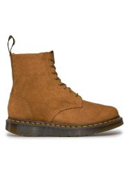 Dr. Martens Kozaki Berman Leather Ankle 26589220 Brązowy. Brązowe kozaki Dr. Martens, bez wzorów, ze skóry, bez obcasa, bez zapięcia. Za 949.99 zł.