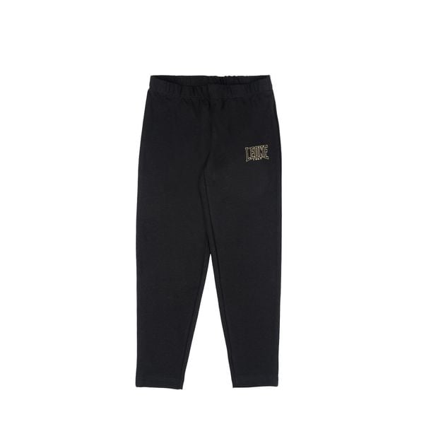 Legginsy Leone 1947 Goldfarbene ze stretchem Baumwolle für Mädchen. Czarne legginsy długie sportowe LEONE 1947 APPAREL, m, bez wzorów, na fitness i siłownię. W wyprzedaży za 73.68 zł.