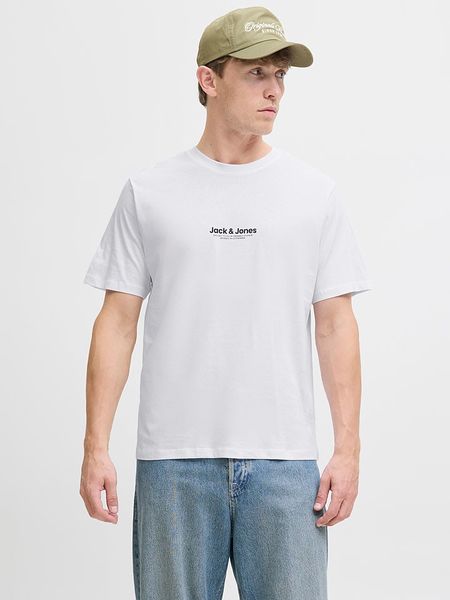 Jack & Jones Koszulka w kolorze białym rozmiar: XL. Białe bezrękawniki Jack & Jones, xl, bez wzorów, z bawełny, bez kołnierzyka, bez ramiączek. Za 43.57 zł.