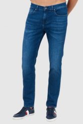7 FOR ALL MANKIND Granatowe jeansy męskie SLIMMY TAPERED LUXE PERFORMANCE ECO. Niebieskie jeansy 7 for all mankind, m. W wyprzedaży za 459.99 zł.