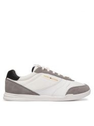 Tommy Hilfiger Sneakersy Lopro Lth Mix Rwb FM0FM05826 Biały. Białe buty sportowe casual Tommy Hilfiger, bez wzorów, ze skóry, bez zapięcia. Za 409.99 zł.