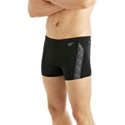Speedo Kąpielówki męskie Monogram Aquashort AM Endurance+ czarno-grafitowy r. S (8-087428815). Kąpielówki marki Speedo. Za 96.00 zł.