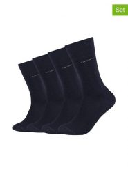Camano Skarpety (4 pary) w kolorze granatowym rozmiar: 35-38. Niebieskie skarpety camano, bez wzorów. Za 43.99 zł.