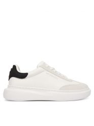 KARL LAGERFELD Sneakersy Kore KL56525A Biały. Białe buty sportowe casual KARL LAGERFELD, bez wzorów, ze skóry, bez zapięcia. Za 879.99 zł.
