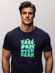 WOOOP Koszulka w kolorze granatowym rozmiar: XL. Niebieskie bezrękawniki Wooop, xl, bez wzorów, z bawełny, bez kołnierzyka, bez ramiączek. Za 56.99 zł.