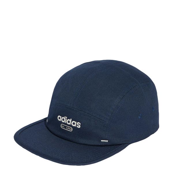 Czapka Canvas 5 Panel. Białe czapki z daszkiem Adidas, bez wzorów, z bawełny. Za 89.95 zł.