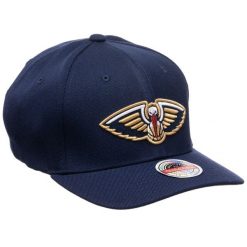 Czapka New Orleans Pelicans NBA Team Ground 2.0 Stretch. Niebieskie czapki z daszkiem Mitchell & Ness, bez wzorów. Za 181.00 zł.