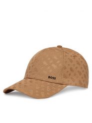 BOSS Czapka z daszkiem Zed 50544405 Beżowy. Brązowe czapki z daszkiem Boss, bez wzorów, z materiału. Za 279.99 zł.