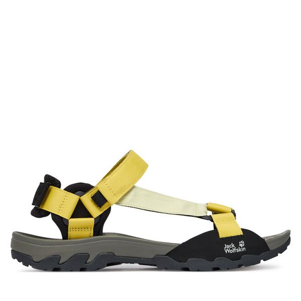 Sandały Jack Wolfskin. Żółte sandały Jack Wolfskin, bez zapięcia. Za 379.99 zł.