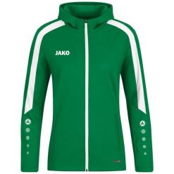 Bluza dresowa z kapturem Jako Power. Zielone bluzy z kapturem JAKO, xl, bez wzorów, z dresówki, z kapturem. Za 283.75 zł.