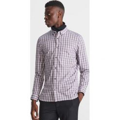 Koszula w kratę slim fit - Szary. Koszule marki Reserved. W wyprzedaży za 59.99 zł.