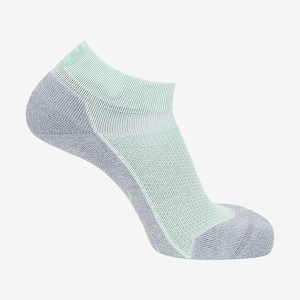 Skarpety, stopki dla biegaczy Salomon Speedcross low. Szare skarpety Salomon, bez wzorów. Za 59.00 zł.