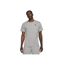 Koszulka sportowa męska Nike Air Jordan Jumpman Crew. Czarne t-shirty sportowe Nike, bez wzorów, bez ramiączek. Za 219.00 zł.