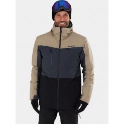Kurtka Narciarska Męska Fundango Horatio. Brązowe kurtki przeciwdeszczowe Fundango, na zimę, m, bez wzorów, bez kaptura. Za 599.90 zł.