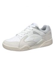 Kangaroos Skórzane sneakersy "3 Pointer 2.0" w kolorze biało-beżowym rozmiar: 47. Białe buty sportowe casual Kangaroos, bez wzorów, z materiału, bez zapięcia. Za 217.99 zł.