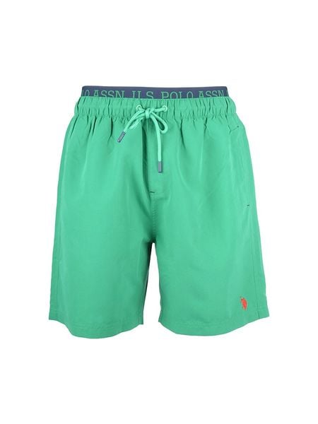 U.S. Polo Assn. Szorty kąpielowe w kolorze zielonym rozmiar: XXL. Zielone kąpielówki U.S. Polo Assn., s, bez wzorów, z materiału. Za 66.16 zł.