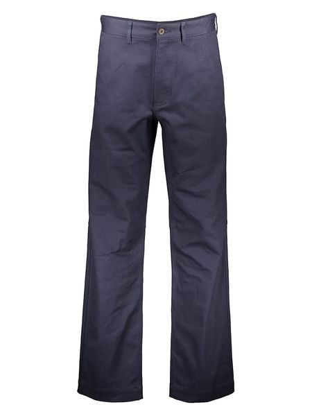 Hugo Boss Fashion Spodnie w kolorze granatowym rozmiar: W34/L34. Niebieskie spodnie materiałowe Hugo Boss Fashion, na co dzień, l, bez wzorów, z materiału. Za 141.85 zł.