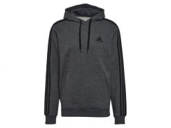 Bluza męska z kapturem ADIDAS M 3S FL HD XS. Szare bluzy z kapturem Adidas, m, bez wzorów, z bawełny, z kapturem. Za 269.00 zł.