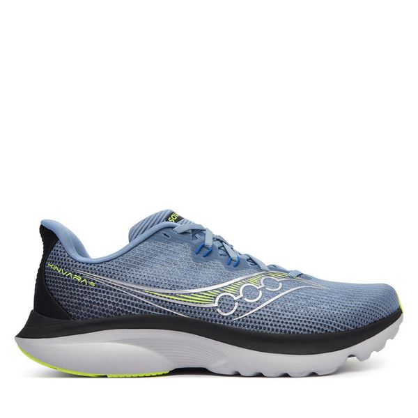 Buty do biegania Saucony. Niebieskie buty do biegania Saucony, bez wzorów, bez zapięcia, do biegania. Za 599.99 zł.