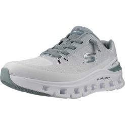 Buty SKECHERS GLIDE STEP PRO WAVERRA Niebieski. Niebieskie buty trekkingowe Skechers, bez wzorów, z tkaniny, bez zapięcia. Za 368.99 zł.