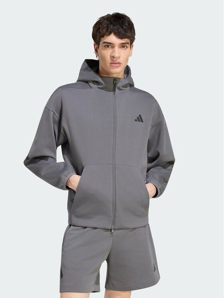 Adidas Bluza Z.N.E. Full Zip KX7689 Szary Regular Fit. Szare bluzy Adidas, m, bez wzorów, z syntetyku, bez kaptura. Za 478.99 zł.