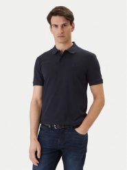 BOSS Polo Pallas 50553564 Granatowy Regular Fit. Niebieskie koszulki polo Boss, m, bez wzorów, z bawełny, bez kołnierzyka, bez ramiączek. Za 499.99 zł.