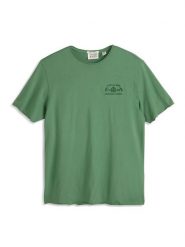 Scotch & Soda Koszulka w kolorze zielonym rozmiar: L. Zielone bezrękawniki Scotch & Soda, l, bez wzorów, bez kołnierzyka, bez ramiączek. Za 84.01 zł.