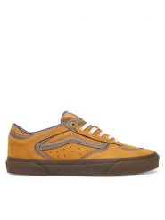 Vans Tenisówki Rowley Classic VN000SF4JM91 Żółty ciemny. Żółte trampki Vans, m, bez wzorów, bez zapięcia. Za 399.99 zł.