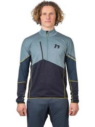 Hannah Koszulka funkcyjna "Niro" w kolorze błękitno-antracytowym rozmiar: S. Czarne t-shirty sportowe Hannah, bez wzorów, z materiału, bez ramiączek, outdoorowe. Za 295.99 zł.