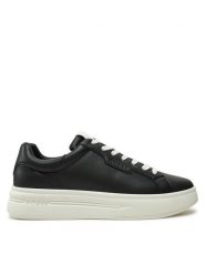Guess Sneakersy Winno FMPWIN ELE12 Czarny. Czarne buty sportowe casual Guess, z aplikacjami, ze skóry, bez zapięcia. Za 379.99 zł.