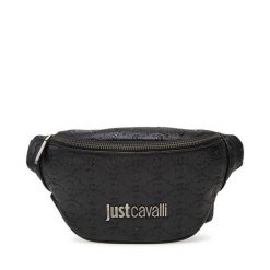 Saszetka nerka Just Cavalli. Czarne saszetki i nerki Just Cavalli, bez wzorów. Za 499.99 zł.