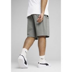 Męskie szorty Essentials 10" z logo No. 1 z dżerseju PUMA Medium Gray Heather. Szare szorty Puma, m, bez wzorów, z dżerseju, eleganckie. Za 169.50 zł.