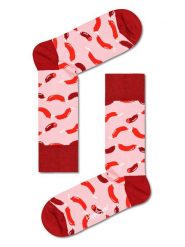 Happy Socks Skarpety w kolorze jasnoróżowo-czerwonym rozmiar: 36-40. Różowe skarpety Happy Socks, bez wzorów. Za 26.99 zł.