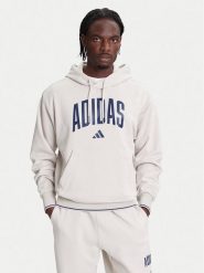 Adidas Bluza Collegiate KC3872 Beżowy Regular Fit. Brązowe bluzy Adidas, m, bez wzorów, z syntetyku, bez kaptura. Za 219.99 zł.