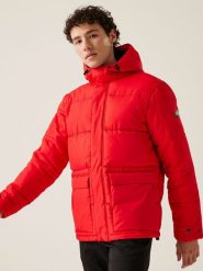 Regatta Kurtka zimowa "Falkner" w kolorze czerwonym rozmiar: L. Czerwone kurtki Regatta, na zimę, l, bez wzorów, bez kaptura. Za 193.70 zł.