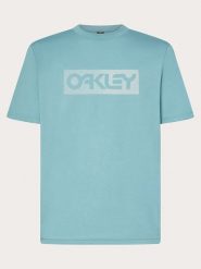 Oakley Koszulka "Dual B1B Logo" w kolorze błękitnym rozmiar: M. Niebieskie bezrękawniki Oakley, m, bez wzorów, z bawełny, bez kołnierzyka, bez ramiączek. Za 96.37 zł.