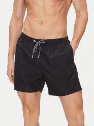 HOM Szorty kąpielowe 402537 Czarny Regular Fit. Czarne kąpielówki HOM, m, bez wzorów, z syntetyku. Za 209.99 zł.
