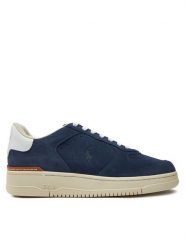 Polo Ralph Lauren Sneakersy 809940315001 Niebieski. Niebieskie buty sportowe casual Polo Ralph Lauren, bez wzorów, ze skóry, bez zapięcia. Za 489.99 zł.